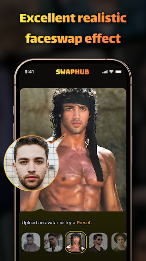 Screenshot Swaphub - AI Face Swap app