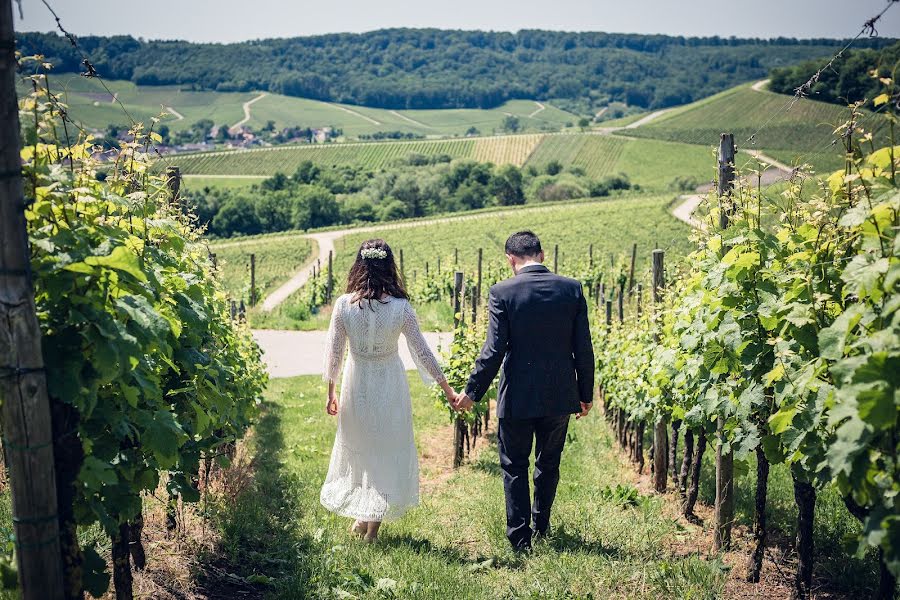 Fotografo di matrimoni Alyona Pottier-Kramarenko (alyonapf). Foto del 5 luglio 2018