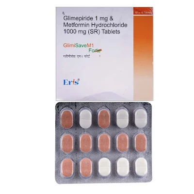 GLIMISAVE MAX FORTE 1MG TABLET