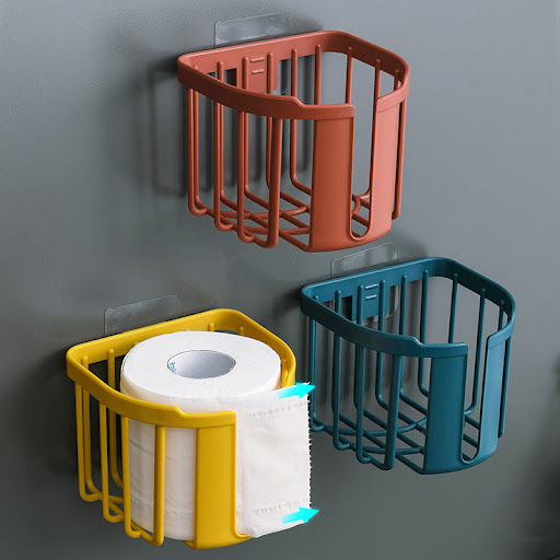 Title 2, Toilet Paper Rack and Tissue Box, convenient ba...