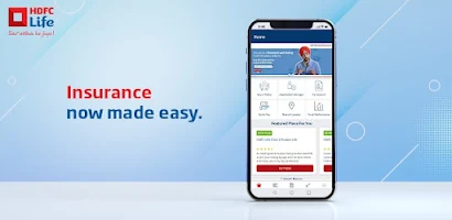 HDFC Life Insurance App Screenshot