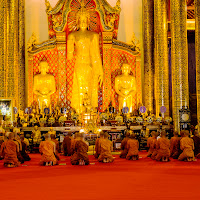 Monaci Buddhisti in Thailandia di 