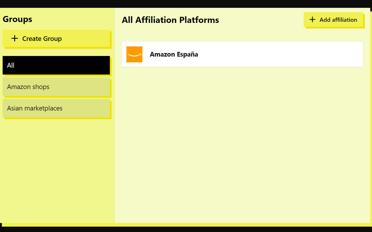 Affiliation Tools - affiliate link generator Preview image 2