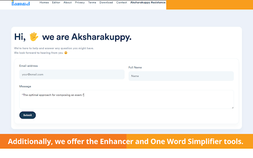 Aksharakuppy TextMagic