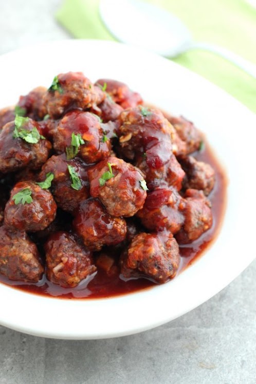 Click Here for Recipe: Cranberry Orange Holiday Meatballs