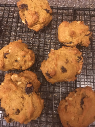 This cookie just BEGS to be eaten.  You will LOVE the mix of pumpkin, raisins and walnuts.  Los Alamos Natl. Laboratory has many intelligent repeated customers that will verify this is a must-do cookie.