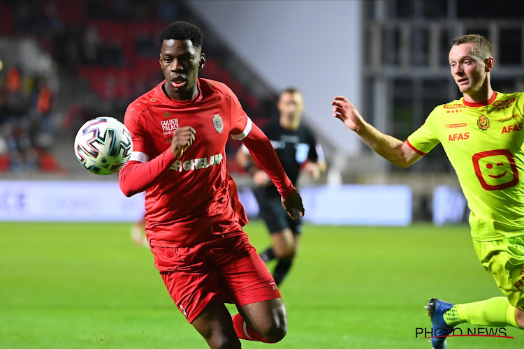 Bruny Nsimba sur le chemin du retour à l'Antwerp