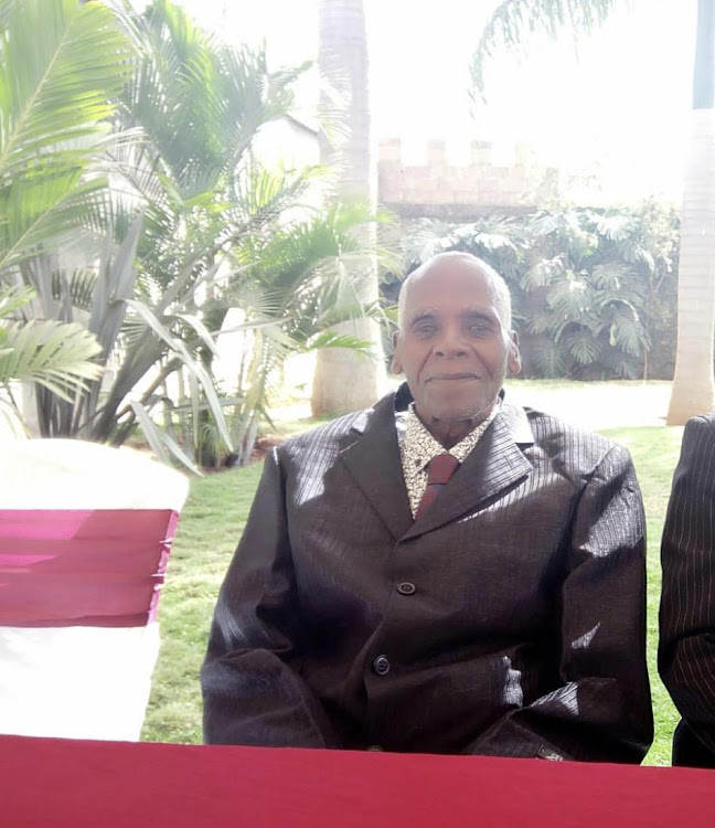 Esther Wahome's father, Wahome Gikonyo.