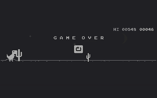Dino T-rex Endless Runner Game Preview 1