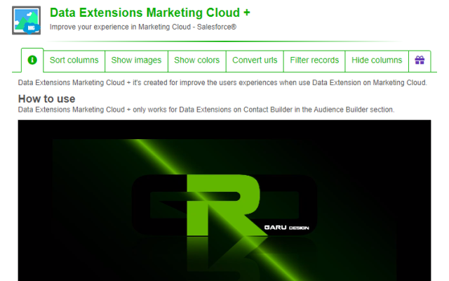 Data Extensions Marketing Cloud + Preview image 0