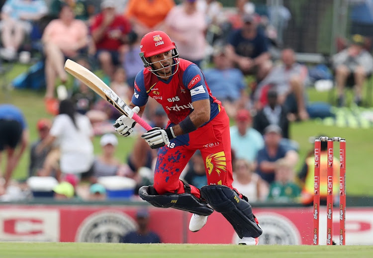 Reeza Raphael Hendricks of the Lions during 2017 T20 Ram Slam match between Multiply Titans and Bizhub Highveld Lions at Supersport Park, Pretoria South Africa on 12 November 2017.