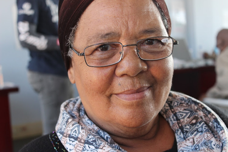 Seamstress Martha Mokgele, 73, of Jabavu, Soweto, was thrilled to receive her glasses.