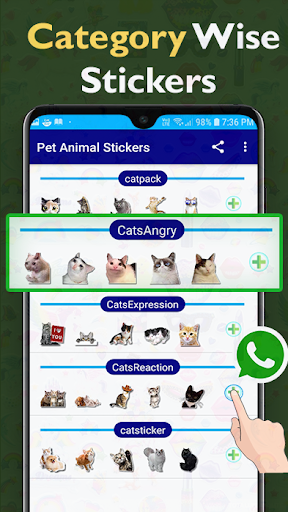 Pet Animals Stickers for Whatsapp WAStickerApps