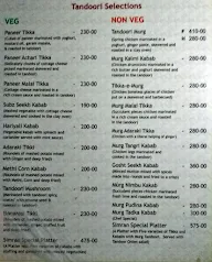 Justin - Hotel Simran menu 3