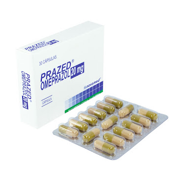 Prazed Omeprazol 20 mg Novamed Caja x 30 Cápsulas  