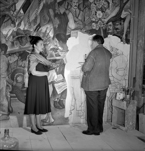 Rosa Rolanda and Diego Rivera - Juan Guzmán — Google Arts & Culture