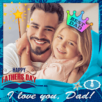 Fathers Day Photo Frame 2020 - Happy Fathers Day