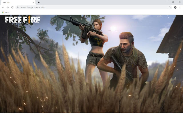 Garena Free Fire HD Wallpapers and New Tab