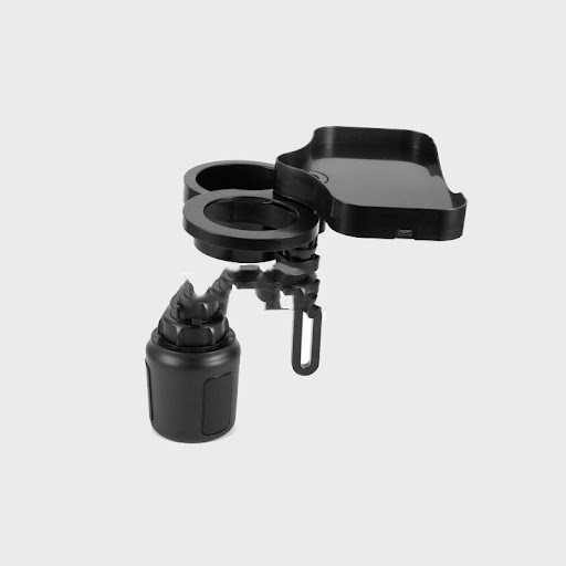 Title 6, Car Cup Holder with Wireless Charging. Securely...