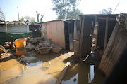 This is the shack in Angelo informal settlement, Boksburg, where the gas that killed 17 people is believed to have come from.