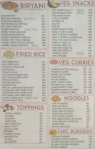 Hyderabad's Kitchen menu 2