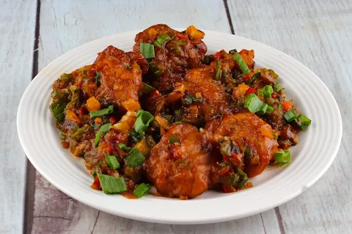 Chilli Chicken Dry [8 Pieces]