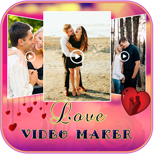 Love Movie Maker with Music  Icon