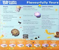 Baskin Robbins menu 2