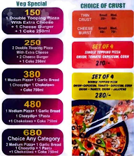 Roms Pizza menu 2