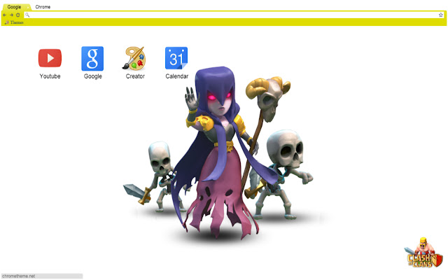 Clash of Clans - Witch chrome extension