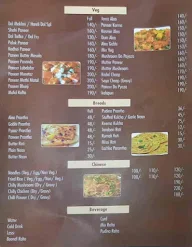 Punjabi Zaika menu 1