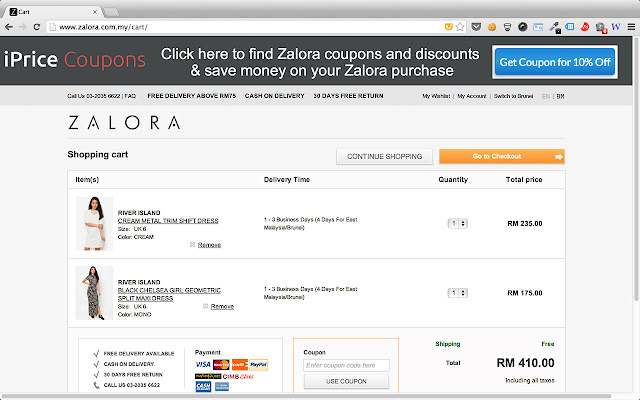 iPrice Malaysia Chrome Extension chrome extension