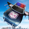 US Flying Police Car Shooting icon