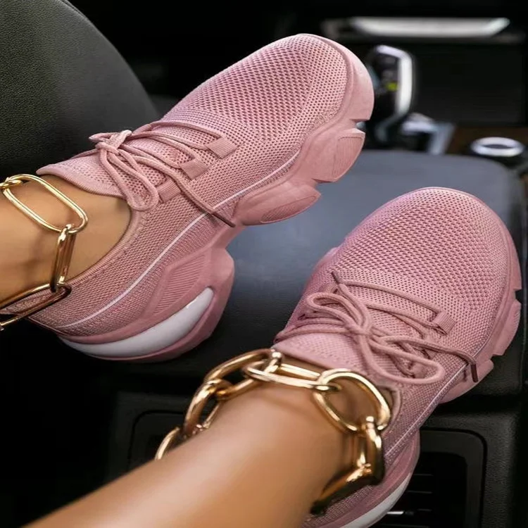 Buty Sportowe Flying z Przewiewnej Siateczki, Oddychające Buty do Biegania w Stylu Dad, idealne na treningi i codzienne spacery.