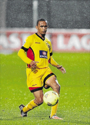 VETERAN: Santos striker Tyren Arendse scored an equaliser against Thanda Royal Zulu at the weekendPhoto: Luigi Bennett/Gallo Images