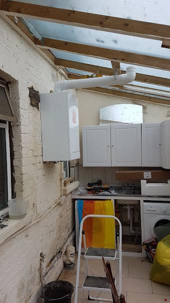 Installation of gas boiler album cover