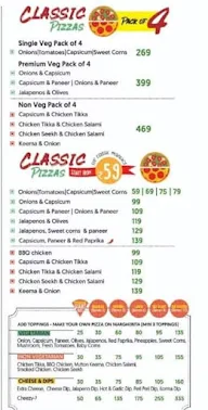 La Pino'z Pizza menu 1