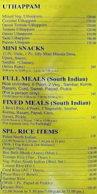 Guruprasad Udupi menu 5