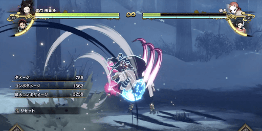 ヒノカミ血風譚_強攻撃のコツ