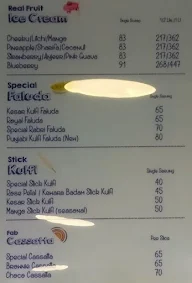 Giani's Ice Cream menu 3