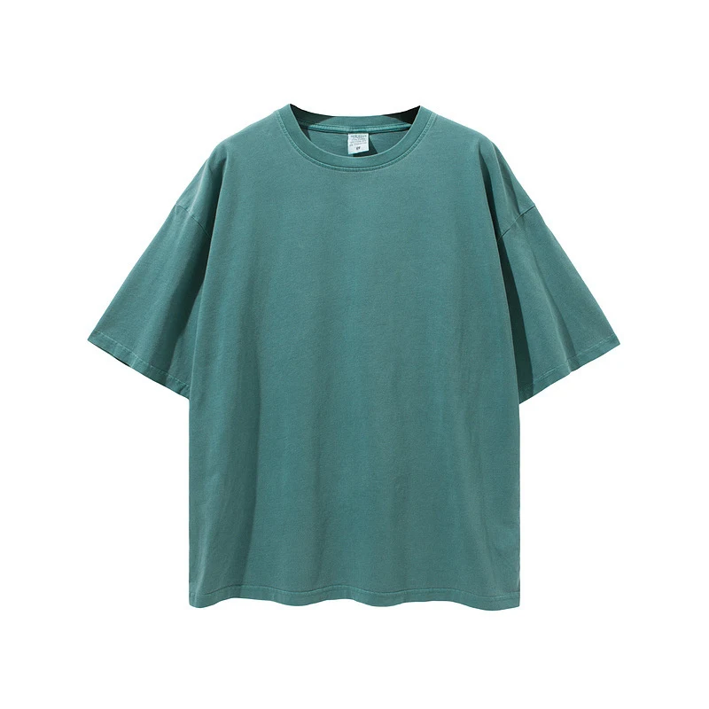 Camiseta Mujer Vintage Blanca Desgastada Manga Corta Lavada Suave y Cómoda para un Look Casual y con Estilo Perfecto para el Verano