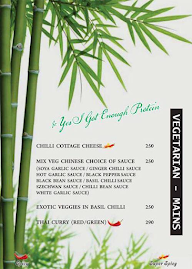 Bamboo Chefs menu 5