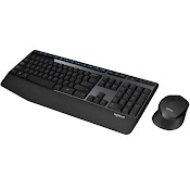 [Mã 1212Elsale0 Giảm 5% Đơn 400K] Bộ Bàn Phím Và Chuột Không Dây Logitech Mk345 Đen