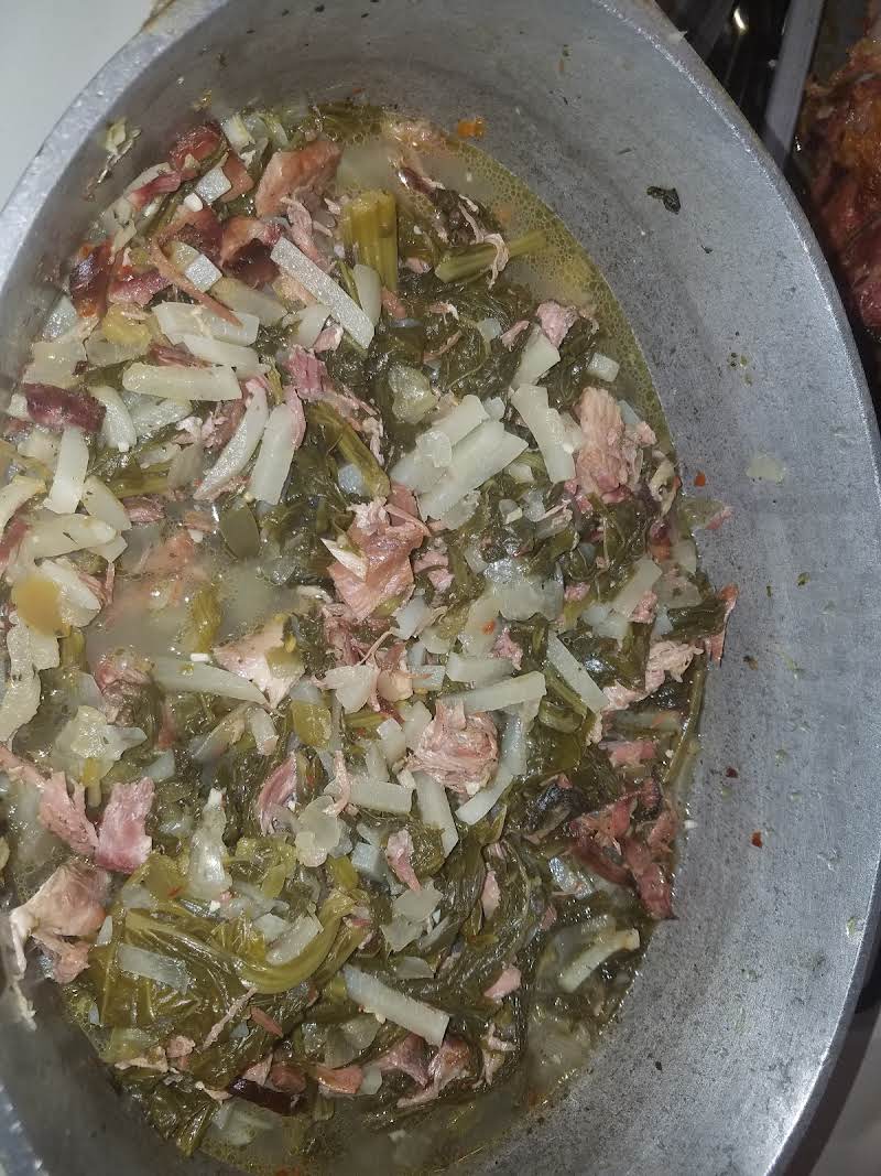 Rose's  Southern  Cooked Mustard & Turnip Greens