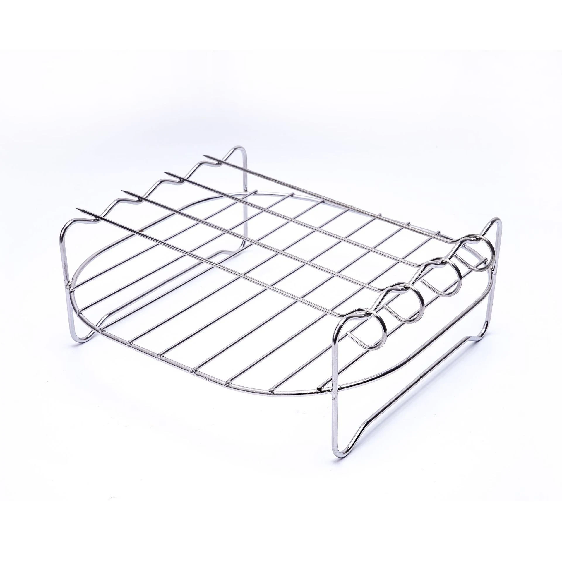 Title 3, Airfryer grillrek 430 roestvrij staal dubbellaa...