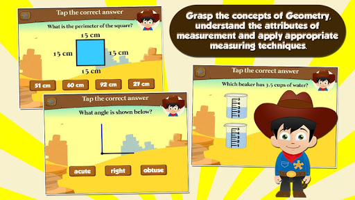 免費下載教育APP|Cowboy Kids 3rd Grade Games app開箱文|APP開箱王