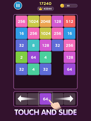 2048 Shoot & Merge Block