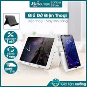 Kệ, Giá Đỡ Điện Thoại, Máy Tính Bảng, Ipad Xoay 270 Độ Bằng Nhựa Để Bàn Tiện Dụng