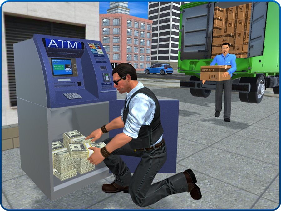   Bank Cash-in-transit Security Van Simulator 2018- 스크린샷 