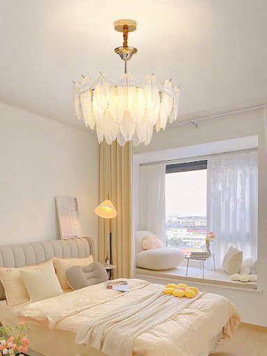 Title 3, Luxury French Cream Wind Pendant Light. Modern ...